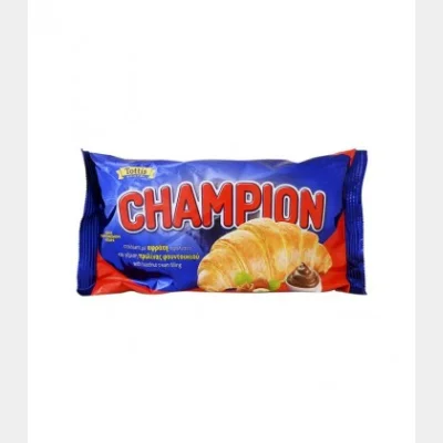 CHAMPION ΚΡΟΥΑΣΑΝ ΜΕ ΓΕΜΙΣΗ ΚΡΕΜΑ ΚΑΚΑΟ 70gr