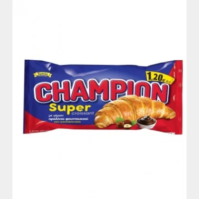 CHAMPION SUPER CROISSANT HAZELNUT PRALINE FILLING 150gr P.T.