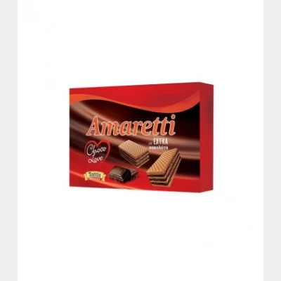 AMARETTI ΓΚΟΦΡΕΤΑΚΙΑ CHOCO LOVE EXTRA ΣΟΚΟΛΑΤΑ 68gr