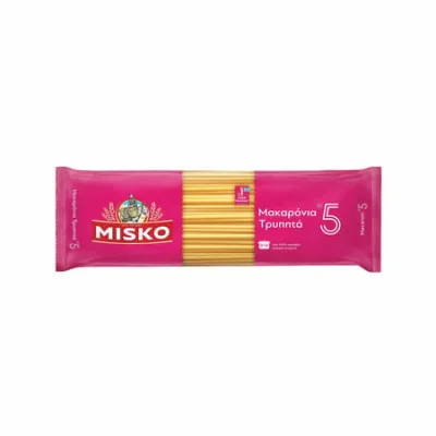 Misko Greek Makaroni 500g Μακαρόνια τρυπητά No5 500g