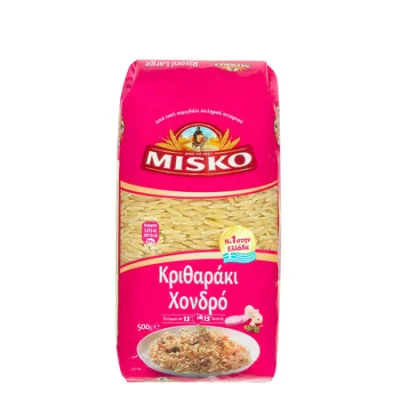 Misko Orzo Large 500g Κριθαράκι Χονδρό 500g
