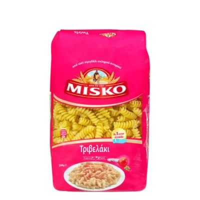 Misko Twirls Pasta Trivelaki 500g ΜΙΣΚΟ Τριβελάκι 500g