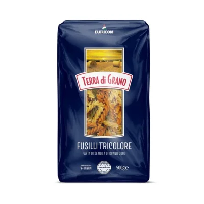 TERRA DI GRANO fusilli tricolore 500g