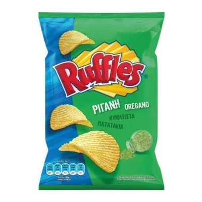 RUFFLES CHIPS OREGANO 100gr.