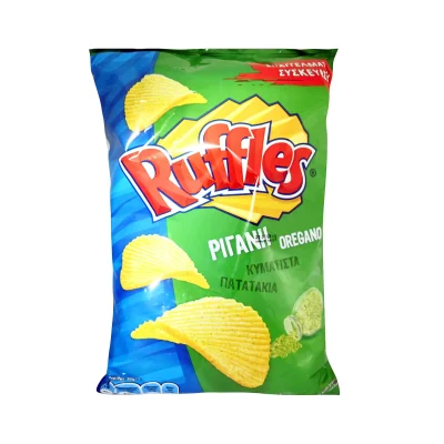 Ruffles Chips with Oregano 400g Πατατάκια με Ρίγανη