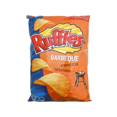 Ruffles Barbeque 400g Πατατάκια Κυματιστά