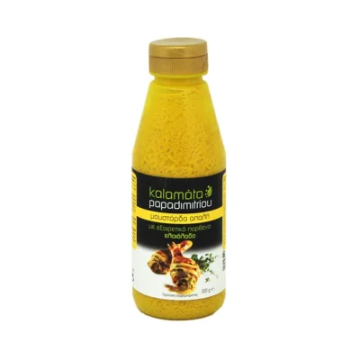 mustard KALAMATA PAPADIMITRIOU 300g - mild with extra virgin olive oil