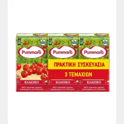 PUMMARO PASSATA EΛ.ΣΥΜΠ/ΝΟΣ ΧΥΜΟΣ ΤΟΜΑΤΑΣ (250gr)
