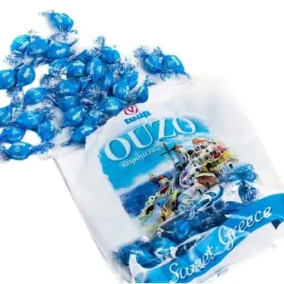 Ouzo Flavoured Candies 250g Καραμέλες Ούζο 250g