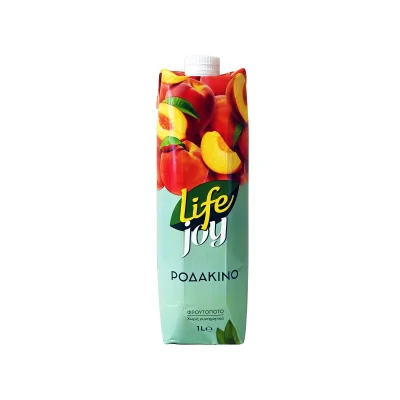 Life Joy Peach Fruit Drink 1L Φρουτοποτό Ροδάκινο