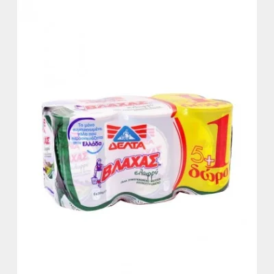 ΒΛΑΧΑΣ ΓΑΛΑ ΕΒΑΠΟΡΕ ΕΛΑΦΡΥ 410gr/382ml (5+1)