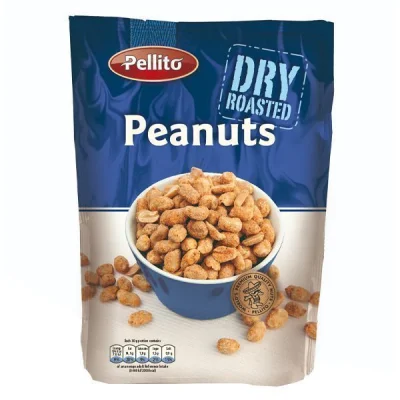 PELLITO PEANUTS 50gr. DRY ROASTED