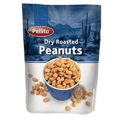 PELLITO PEANUTS 150gr. DRY ROASTED