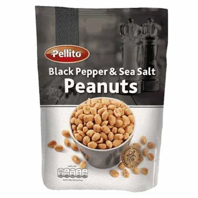 PELLITO PEANUTS 150gr. SEA SALT & PAPPER