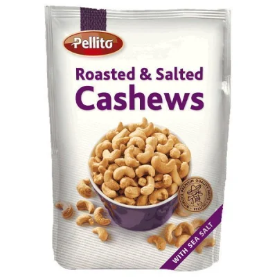 PELLITO CASHEWS 120gr. ROASTED & SALTED