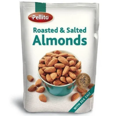 PELLITO SMOKED ALMONDS 100gr. ROASTED & SALTED