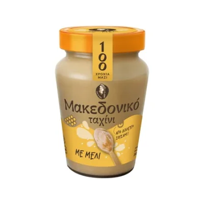 Macedonian Tahini Honey 350g Μακεδονικό Ταχίνι με μέλι 350g