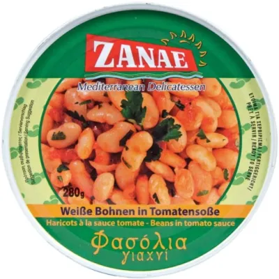 Zanae Beans 280g Φασόλια Γιαχνί 280g