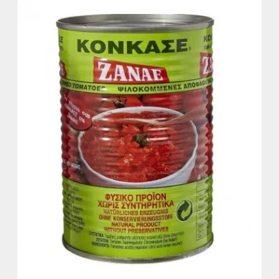 ZANAE CHOPPED TOMATOES CANNED TOMATOES 400gr