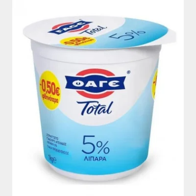 EAT TOTAL STRAINED YOGURT 5% FAT. 1kg