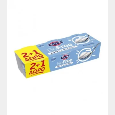 EAT BEFREE 0% 150gr (2+1 FREE)