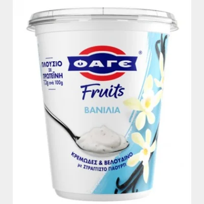 ΦΑΓΕ FRUITS ΕΠΙΔΟΡΠΙΟ ΓΙΑΟΥΡΤΙΟΥ ΒΑΝΙΛΙΑ 380gr
