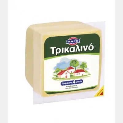 ΦΑΓΕ ΤΡΙΚΑΛΙΝΟ ΗΜΙΣΚΛΗΡΟ ΤΥΡΙ 380gr