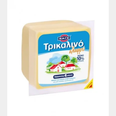 ΦΑΓΕ ΤΡΙΚΑΛΙΝΟ ΕΛΑΦΡΥ ΗΜΙΣΚΛΗΡΟ ΤΥΡΙ 380gr