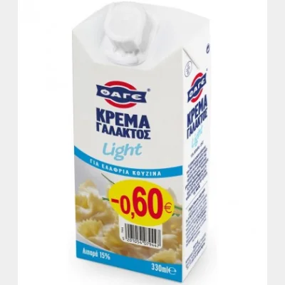 EAT LIGHT CREAM 15% FAT. 330ml