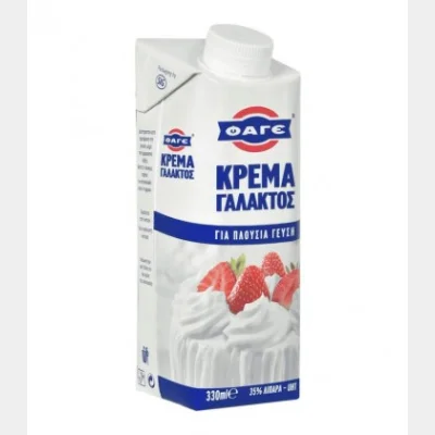 ΦΑΓΕ ΚΡΕΜΑ ΓΑΛΑΚΤΟΣ 35% ΛΙΠ. 330ml