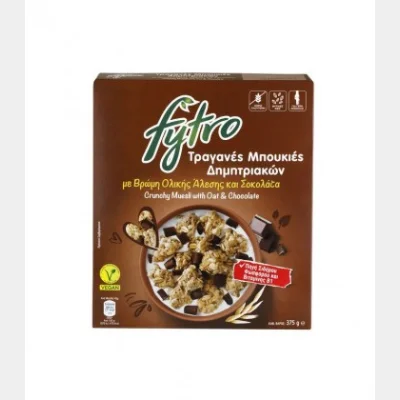 FYTRO CRISPY CHOCOLATE OAT BITES 375g