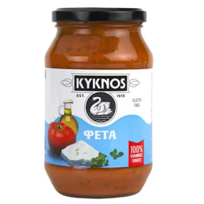 Kyknos Tomato Sauce Feta and Oregano 350g Κύκνος Σάλτσα Τομάτας, Φέτα και Ρίγανη 350g