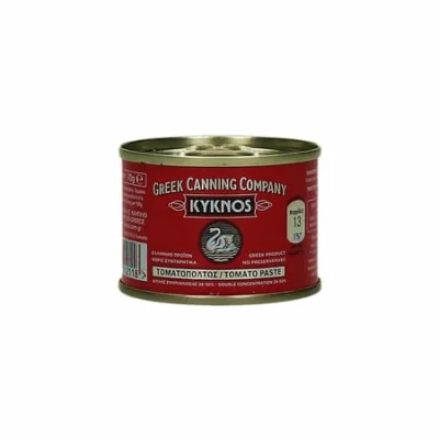 Kyknos Tomato Paste Double Concentrated 70g Κύκνος Τοματοπολτός διπλής συμπύκνωσης 70g