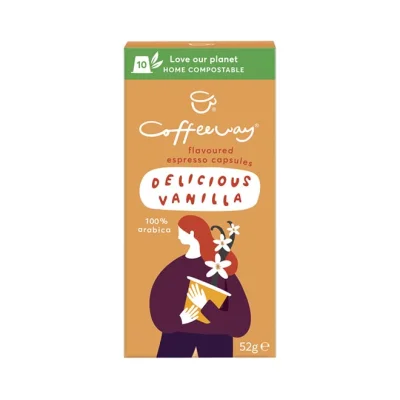 COFFEEWAY flavoured coffee 52g (10 caps) - Delicious Vanilla