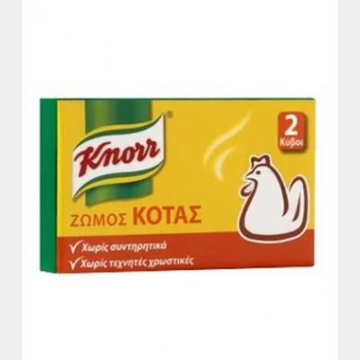 KNORR ΚΥΒΟΙ ΖΩΜΟΣ ΚΟΤΑΣ 41L (20gr- 2 κύβοι)