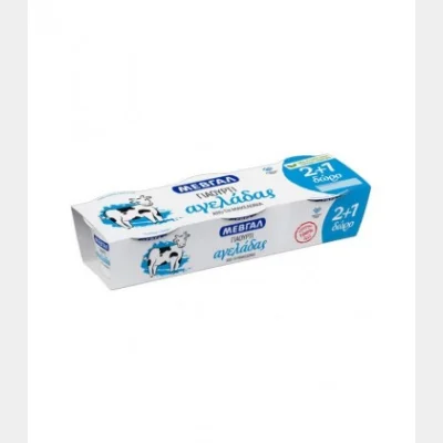 ΜΕΒΓΑΛ ΓΙΑΟΥΡΤΙ ΑΓΕΛΑΔΑΣ (200gr) 3,85% 2+1