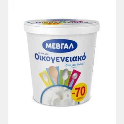 ΜΕΒΓΑΛ ΤΟ ΔΙΚΟ ΜΑΣ ΟΙΚΟΓΕΝΕΙΑΚΟ 5% 1kg -0,70 €