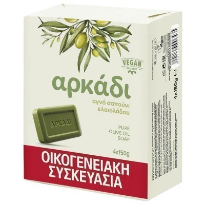 ARKADI SOAP 4x150gr. GREEN