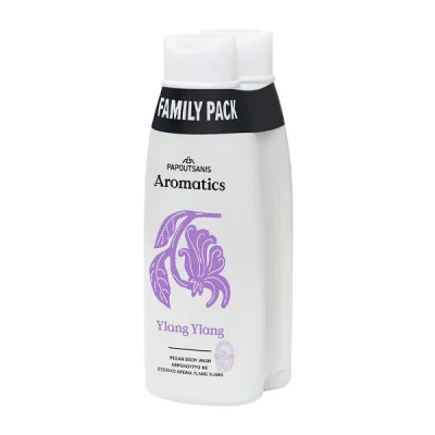 AROMATICS SHOWER GEL FAMILY PACK 2x650ml YLANG