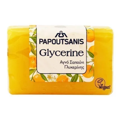 PAPOUTSANIS GLYCERINE SOAP 125gr. YELLOW