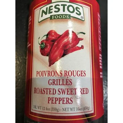NESTOS FOODS Sweet Roasted Red Peppers 480 g
