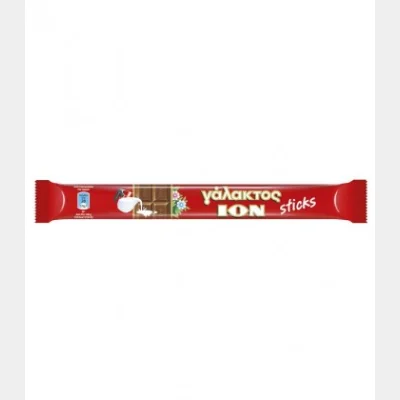 ION MILK CHOCOLATE STICKS 35gr