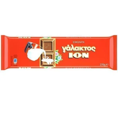 ION MILK CHOCOLATE 270gr. No 11151125