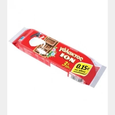 ΙΟΝ ΣΟΚΟΛATA ΓΑΛΑΚΤΟΣ (30gr) 0,15€ ΦΘΗΝΟΤΕΡΑ