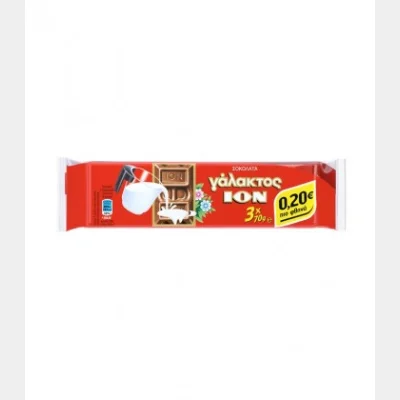 ΙΟΝ ΣΟΚΟΛATA ΓΑΛΑΚΤΟΣ (70gr) 0,20€ ΦΘΗΝΟΤΕΡΑ