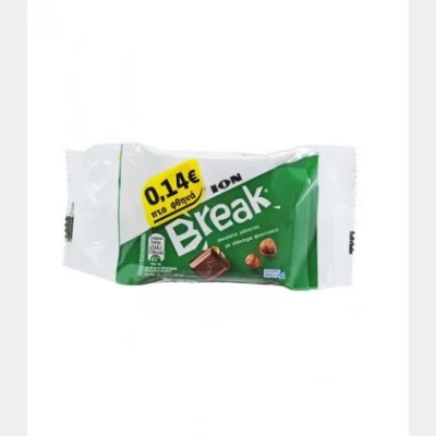 ΙΟΝ ΣΟΚΟΛΑΤΑ BREAK ΦΟΥΝΤΟΥΚΙ (40gr) -0,14€ ΠΙΟ ΦΘΗΝΑ