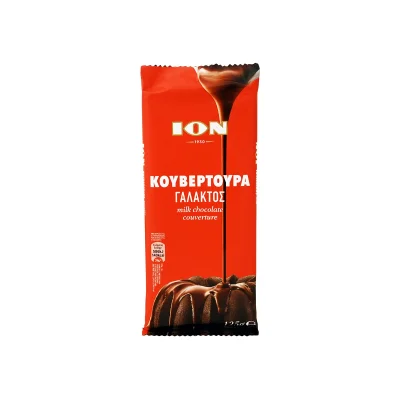 Ion chocolate milk Couverture 125g Κουβερτούρα 125g