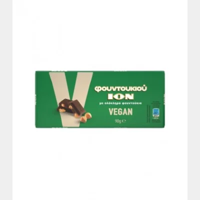 ION HAZELNUT CHOCOLATE VEGAN 90gr