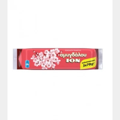 ΙΟΝ ΣΟΚΟΛATA ΑΜΥΓΔΑΛΟΥ (70gr)