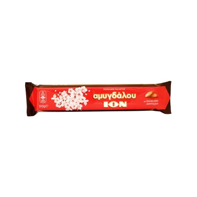 ION Almond Milk Chocolate 100g Σοκολάτα Γάλακτος Αμυγδάλου 100g